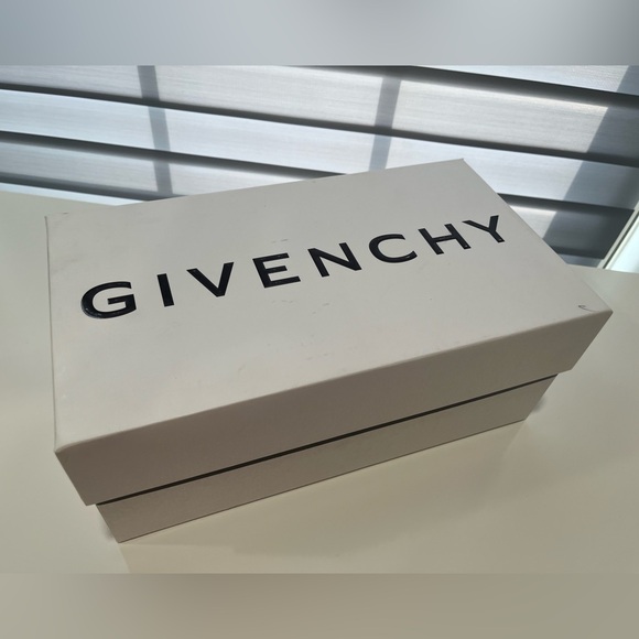 [New-Authentic] Givenchy G Cube Heel Mules - Medium Blue - Picture 3 of 12